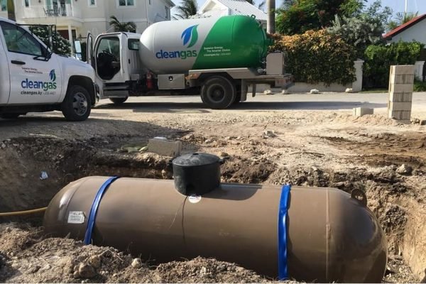 clean gas underground propane tank for home cayman islands