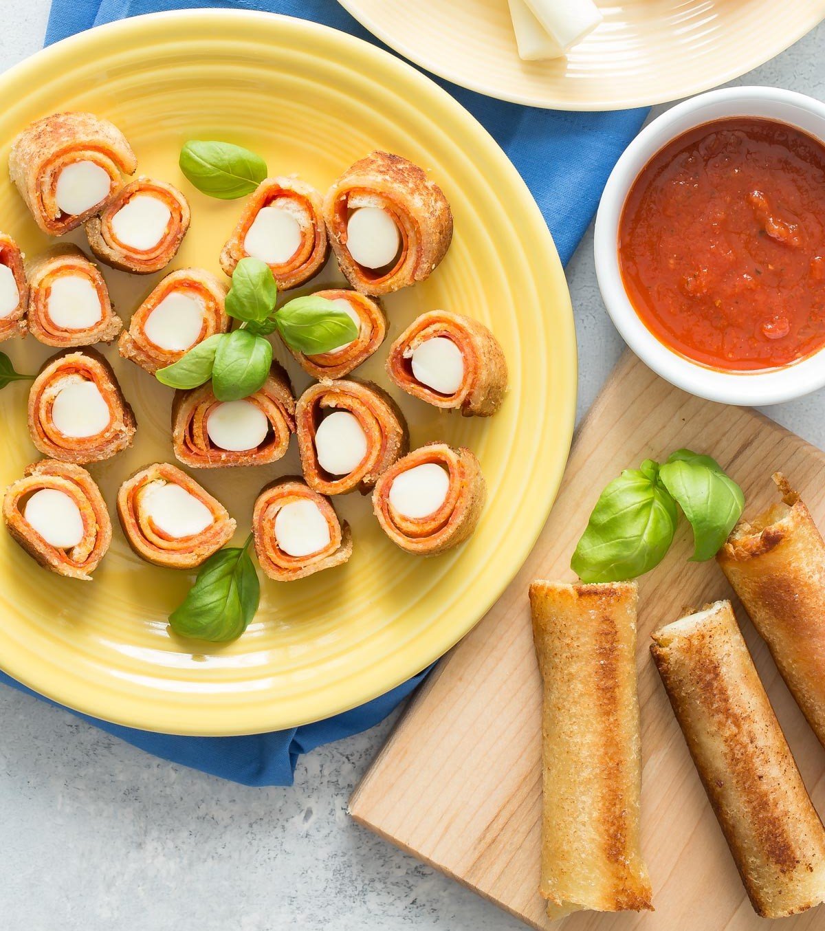 Grilled Pizza Roll Ups